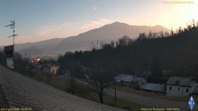 immagine della webcam nei dintorni di Imer: webcam Pedavena
