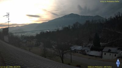 immagine della webcam nei dintorni di Primiero San Martino di Castrozza: webcam Pedavena