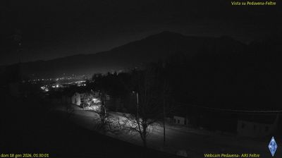 immagine della webcam nei dintorni di Canal San Bovo: webcam Pedavena