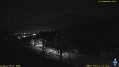 immagine della webcam nei dintorni di Feltre: webcam Pedavena