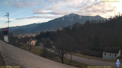 immagine della webcam nei dintorni di Castello Tesino: webcam Pedavena