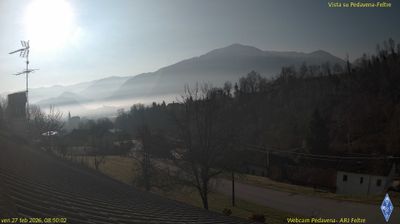 immagine della webcam nei dintorni di Lamon: webcam Pedavena