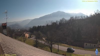 immagine della webcam nei dintorni di Imer: webcam Pedavena