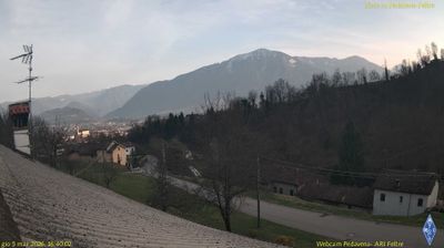 immagine della webcam nei dintorni di Fiera di Primiero: webcam Pedavena