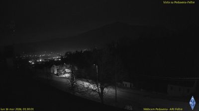 immagine della webcam nei dintorni di Canal San Bovo: webcam Pedavena