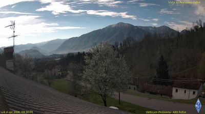 immagine della webcam nei dintorni di Passo di Cereda: webcam Pedavena