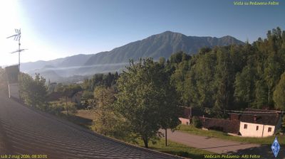 immagine della webcam nei dintorni di Fonzaso: webcam Pedavena