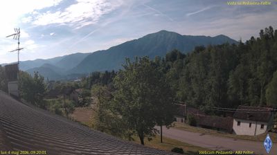 immagine della webcam nei dintorni di Monte Grappa: webcam Pedavena