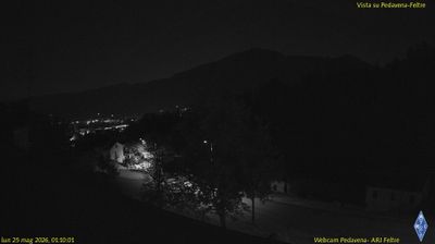immagine della webcam nei dintorni di Primiero San Martino di Castrozza: webcam Pedavena