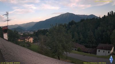 immagine della webcam nei dintorni di Miane: webcam Pedavena