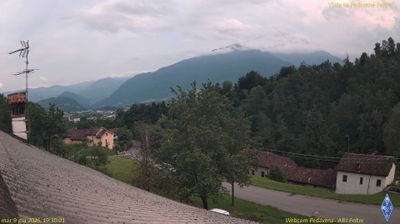 immagine della webcam nei dintorni di Cismon del Grappa: webcam Pedavena