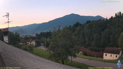 immagine della webcam nei dintorni di Primiero San Martino di Castrozza: webcam Pedavena