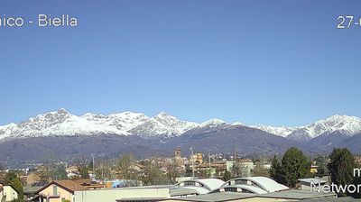 immagine della webcam nei dintorni di Netro: webcam Gaglianico