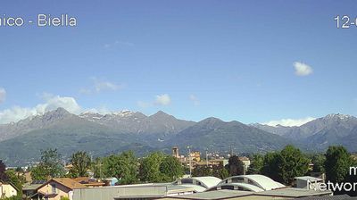 immagine della webcam nei dintorni di Netro: webcam Gaglianico