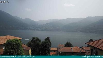 immagine della webcam nei dintorni di Mezzegra: webcam Carate Urio