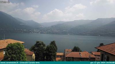 immagine della webcam nei dintorni di Cantù: webcam Carate Urio