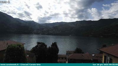 immagine della webcam nei dintorni di Moltrasio: webcam Carate Urio