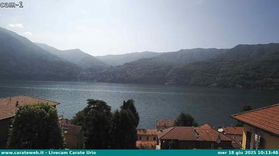 immagine della webcam nei dintorni di Campione d'Italia: webcam Carate Urio