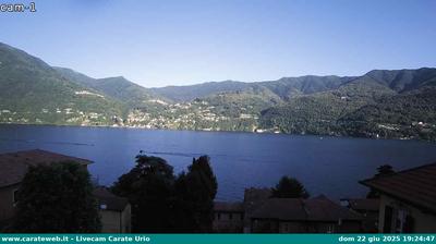 immagine della webcam nei dintorni di Casasco d'Intelvi: webcam Carate Urio