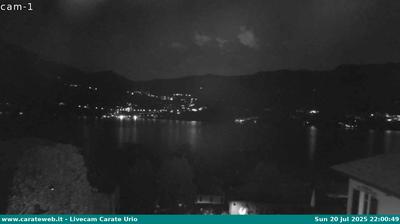 immagine della webcam nei dintorni di Cesana Brianza: webcam Carate Urio