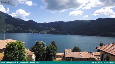 immagine della webcam nei dintorni di Cantù: webcam Carate Urio