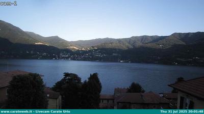immagine della webcam nei dintorni di Como: webcam Carate Urio