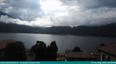 immagine della webcam nei dintorni di Sormano: webcam Carate Urio