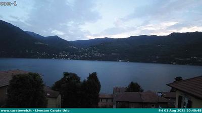 immagine della webcam nei dintorni di Suello: webcam Carate Urio