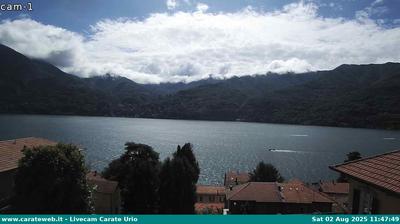 immagine della webcam nei dintorni di Lanzo d'Intelvi: webcam Carate Urio