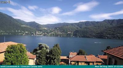 immagine della webcam nei dintorni di Albese con Cassano: webcam Carate Urio