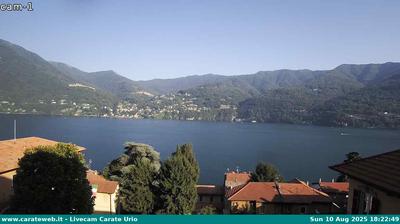 immagine della webcam nei dintorni di Valmorea: webcam Carate Urio