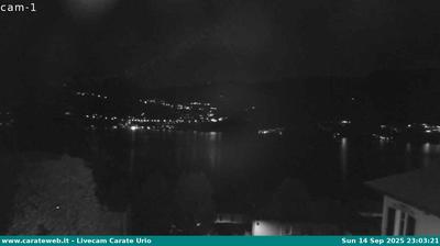 immagine della webcam nei dintorni di Moltrasio: webcam Carate Urio