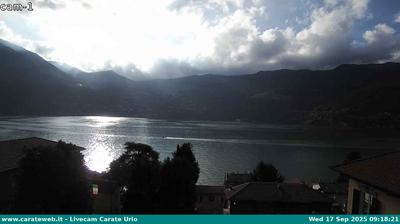 immagine della webcam nei dintorni di Lanzo d'Intelvi: webcam Carate Urio