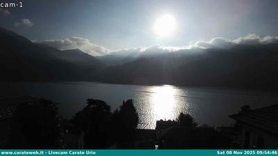 immagine della webcam nei dintorni di Campione d'Italia: webcam Carate Urio