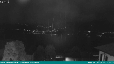 immagine della webcam nei dintorni di Lanzo d'Intelvi: webcam Carate Urio