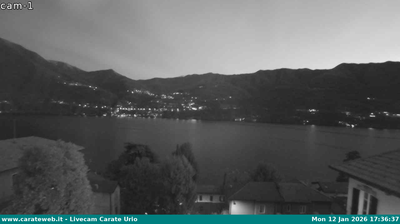 immagine della webcam nei dintorni di San Fedele Intelvi: webcam Carate Urio