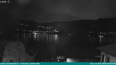 immagine della webcam nei dintorni di Albese con Cassano: webcam Carate Urio