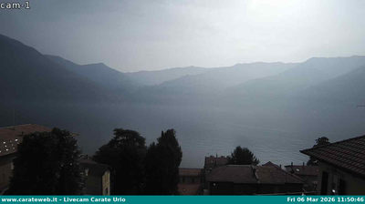 immagine della webcam nei dintorni di Como: webcam Carate Urio