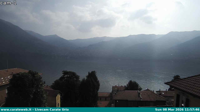 immagine della webcam nei dintorni di Como: webcam Carate Urio