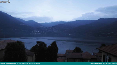 immagine della webcam nei dintorni di Cuasso al Monte: webcam Carate Urio