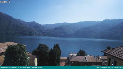 immagine della webcam nei dintorni di Cantù: webcam Carate Urio