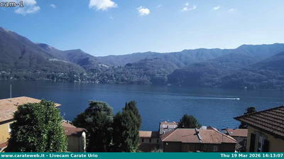 immagine della webcam nei dintorni di Cantù: webcam Carate Urio
