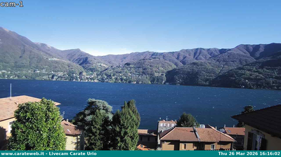 immagine della webcam nei dintorni di Suello: webcam Carate Urio