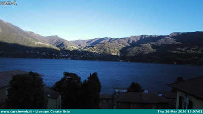 immagine della webcam nei dintorni di Albavilla: webcam Carate Urio