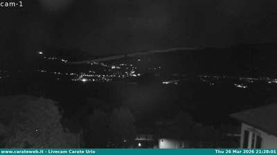 immagine della webcam nei dintorni di Albavilla: webcam Carate Urio