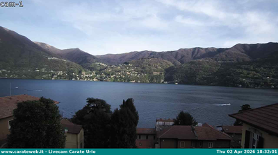 immagine della webcam nei dintorni di Campione d'Italia: webcam Carate Urio