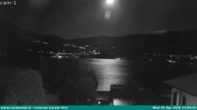 immagine della webcam nei dintorni di Albese con Cassano: webcam Carate Urio