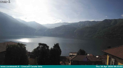 immagine della webcam nei dintorni di Casasco d'Intelvi: webcam Carate Urio