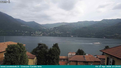 immagine della webcam nei dintorni di Sala Comacina: webcam Carate Urio