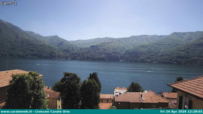 immagine della webcam nei dintorni di Como: webcam Carate Urio
